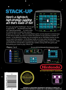 Stack-Up (World) box cover back